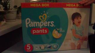 Pampers Pants Junior 5, 96 шт - відео 5