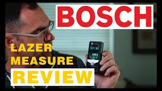 Lazer Measure BOSCH PLR 50c - Review