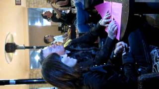 brittnee belt singing contract signing!