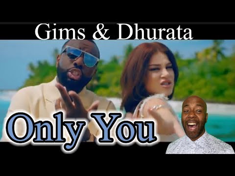 MY FIRST EVER REACTION OF GIMS - ONLY YOU feat. Dhurata Dora (Clip Officiel) 🇬🇧 UK REACTION