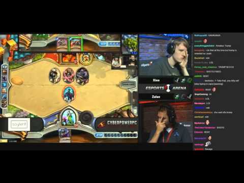 Trump got rekt by Eloise casting Hearthstone invitational