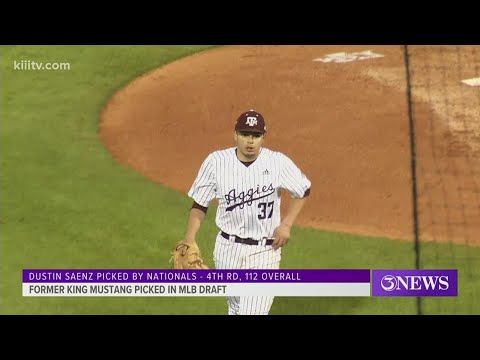 Former King Mustang Dustin Saenz picked in MLB Draft - 3Sports