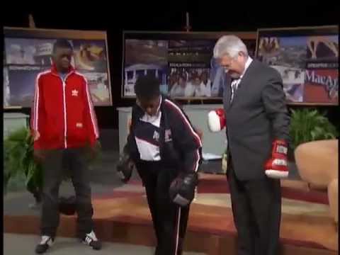 First Olympic female boxing coach for male boxers at the Olympics gives back to Community