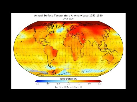 O impactante mapa do aquecimento global | AFP