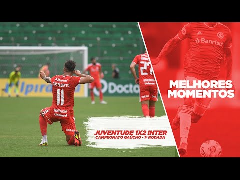 JUVENTUDE 1 X 2 INTERNACIONAL   MELHORES MOMENTOS   1ª RODADA GAÚCHO 2022   ge globo