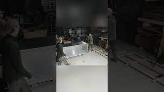 Glänzende Metall-Skulptur im Lager: Ein Kunstwerk entsteht! #shorts