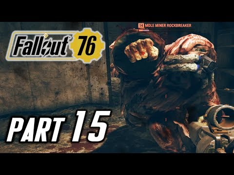 FALLOUT 76 PC Solo Gameplay Walkthrough Part 15 – MINE AND IT’S MINERS
