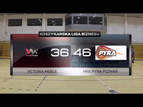 Victoria Meble vs MKK Pyra Poznań - 14 kolejka - I Liga Poznań - Sportowa Liga Biznesu