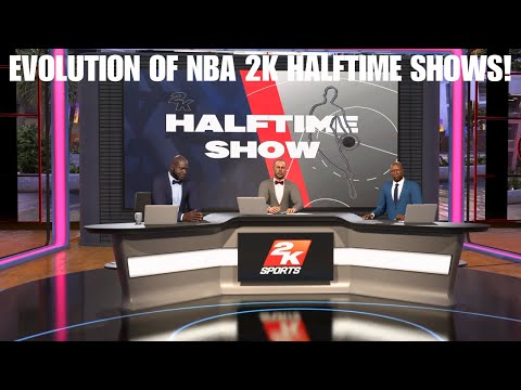 Evolution of the Halftime Show in NBA 2K Games! (NBA 2K - NBA 2K24)
