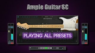 Video thumbnail for Ample Guitar SC - PLAYING ALL PRESET by SoundSource