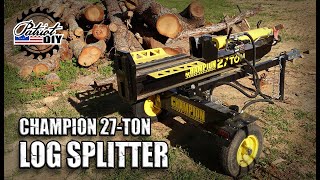 BEST Log Splitter? Champion 27-Ton