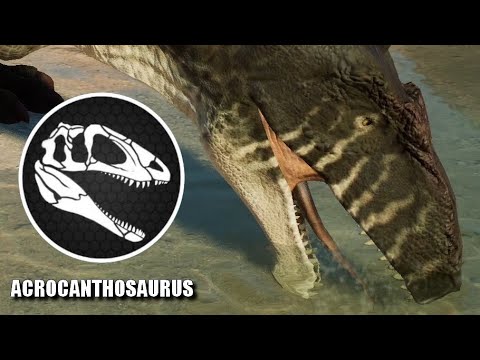 2 Acrocanthosaurus vs 2 T-Rex - JWE 2 Mods (4K 60FPS)