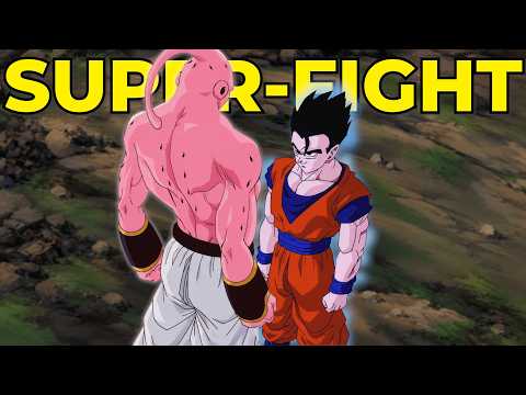 Gohan vs Super Buu was CHAOS