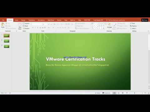 VMware Certification Tracks