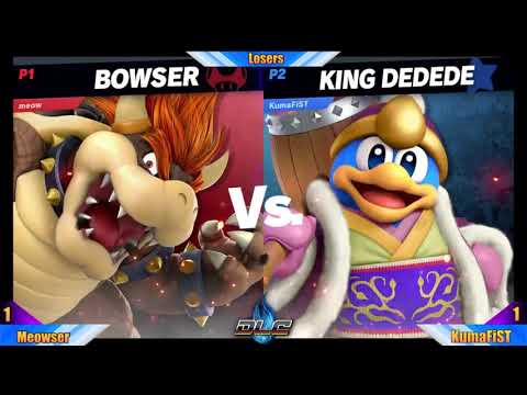 Ultimate SmashaPalooza #5: Winners Semis - Meowser (Bowser) vs KumaFiST (King Dedede)