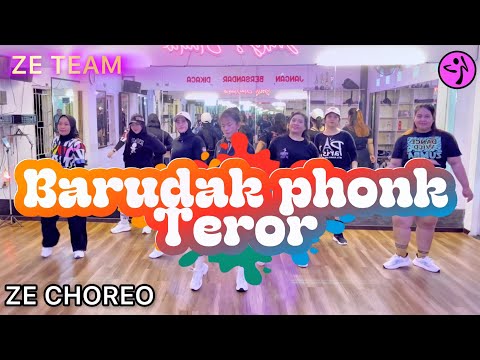 BARUDAK PHONK TERROR - DJ VINNIE / TIKTOK VIRAL / ZUMBA / DANCE WORKOUT / ZE CHOREO / ZE TEAM 🖤💜