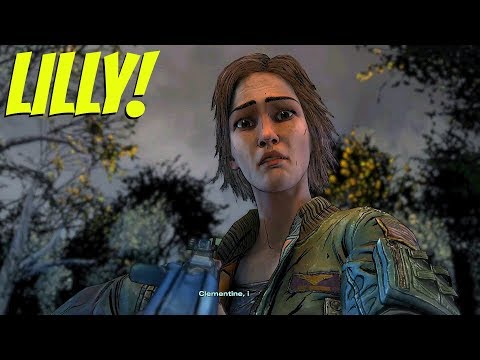 Clementine Meets Lilly - The Walking Dead:Season 4 Episode 2 "Suffer the Children" - twdg