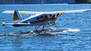 Sea Planes (Flying Boats) at Rose Bay - Sydney Australia (Includes Takeoffs)