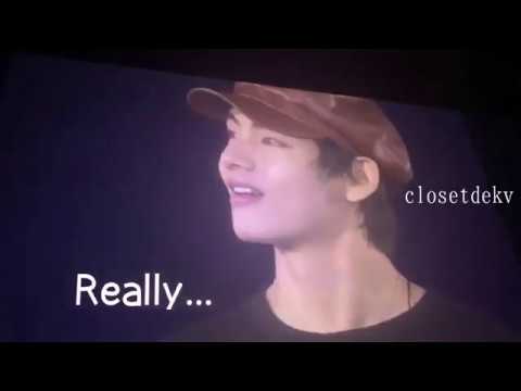 [Fancam/Trans][190714] Taehyung's ment @Speak Yourself in Shizuoka- Day 2