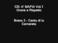 CD: A'Mafia Vol.1 - Cantu di lu Carceratu - Musica ...