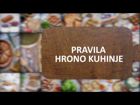 Najvažnija pravila hrono ishrane