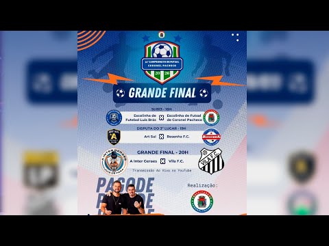 32° Campeonato de Futsal Coronel Pacheco - FINAL [Ao Vivo e Com Imagens]