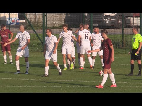 WISAN SKOPANIE - PŁOMIEŃ TRZEŚŃ 2:1 (1:1) -  FRAGMENTY MECZU I KOMENTARZE