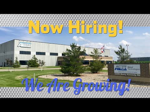 ATEK Metal Technologies is HIRING! - 30 second KWWL