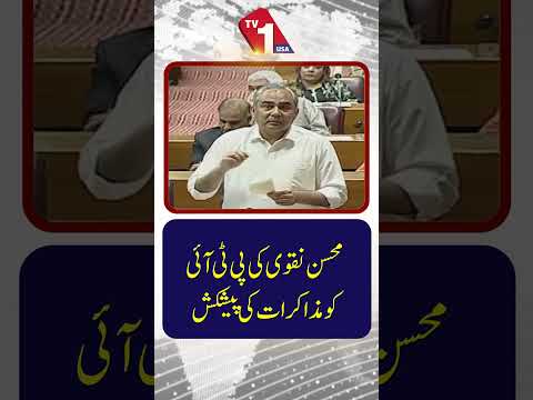 محسن نقوی کی جانب سے پی ٹی آئی کو مذاکرات کی پیشکش