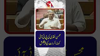 محسن نقوی کی جانب سے پی ٹی آئی کو مذاکرات کی پیشکش