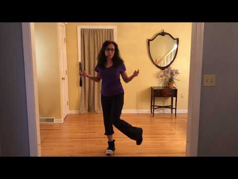 Canadian Stomp - L2 Line Dance Lesson & Dance Along - Music @ 5:35
