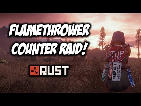 RUST | FLAMETHROWER COUNTER RAID! Solo Survival! S1 - E8