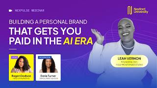 Build a Personal Brand That Gets You Paid in the AI Era with Leah Vernon | NexPulse Speaker Series