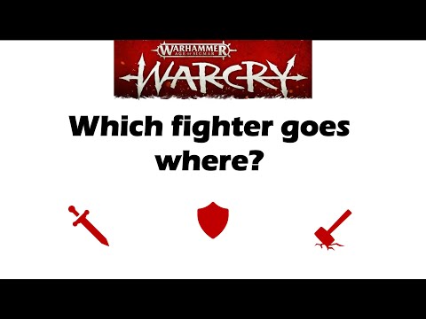 WARCRY - Deployment and Battle Groups! Which Fighter goes where?
