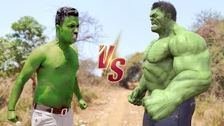 Hollywood Hulk VS Real Life Hulk ! #Superheroes