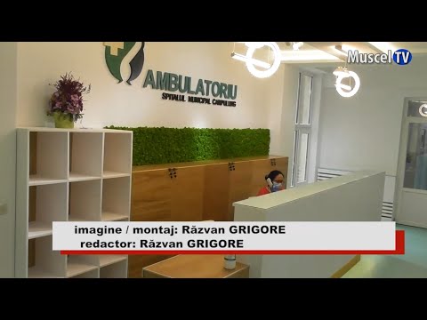 Jurnal MUSCEL TV 19.04.2022 Inaugurare la Policlinică