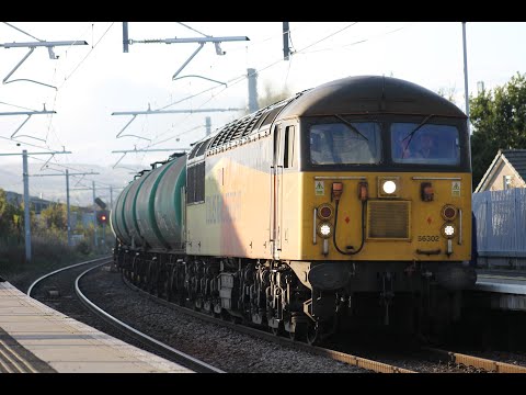 Colas 56302 passing Camelon working 6N47. 16/10/19