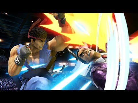 Super Smash Bros. Ultimate: Offline: Carls493 (Ryu) Vs. aceman (Kazuya) *3*