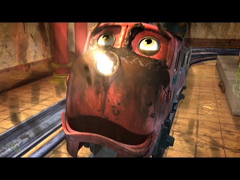 Capa de Chuggington - O Esfrega-Trem