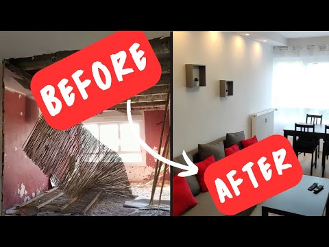 TIMELAPSE transformation spectaculaire d'un appartement en 18 mois