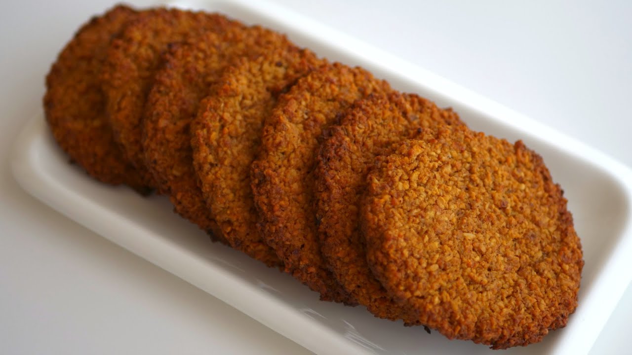 Нежное овсяное печенье без муки и яиц