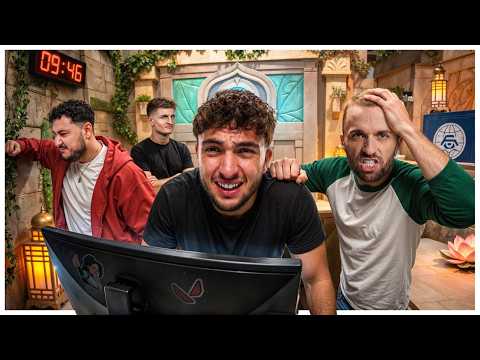 5 JOURS ENFERMÉS POUR ÊTRE LES MEILLEURS... (avec Squeezie, Gotaga, Jbzz et Lilyaang) #1
