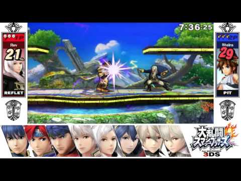 Nerf Me To The Moon 3DS Round 2 Losers - SoC (Reflet/Robin) vs Stalra (Pit)