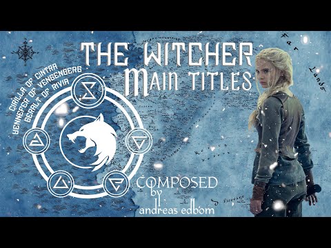 The Witcher Series | 01 Main Title - Andreas Edbom | The Witcher Intro Theme Song Opening Netflix
