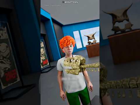 Mere se dinosaur ka statue galti se Tut Gaya 🤣 #shorts #story #viral