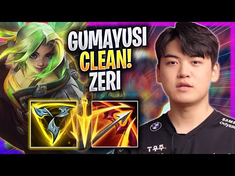 GUMAYUSI IS SO CLEAN WITH ZERI! - T1 Gumayusi Plays Zeri ADC vs Twitch! | Season 2023