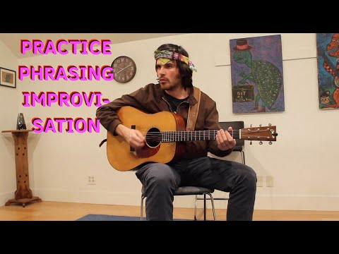 ADVANCED Bluegrass Guitar improvisation - PHRASING practice (Quick Tip #48 with Stash Wyslouch)