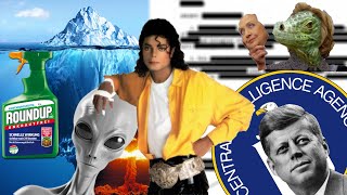 THE SECRET COVER UPS AND CONSPIRACIES ICEBERG EXPLAINED