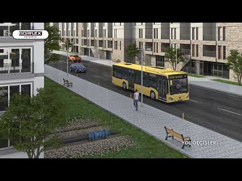 Bortek Esnek Boru Sistemleri 3D Montaj Animasyonu