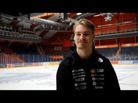 BioRex otteluennakko Jukurit-HPK 16.9.2022 - haastattelussa Jere Jokinen